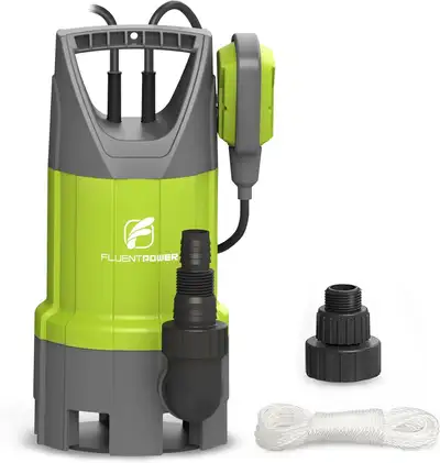 FLUENTPOWER 3/4HP 3300GPH Submersible Sump in Plumbing, Sinks,, View more