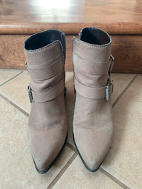 Women’s Aldo Brown Nubuck Ankle Boots