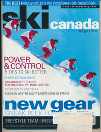 SKI CANADA MAGAZINE SPRING 2003 ISSUE VOL. 31 NO. 5