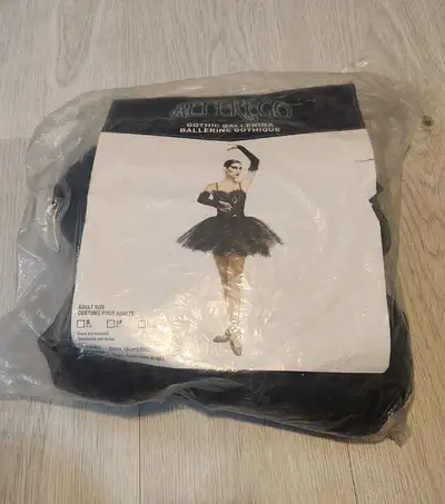Gothic Ballerina / Black Swan Halloween Coustume (Size M), View more