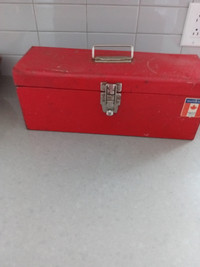 Mastercraft Red Metal Tool Box
