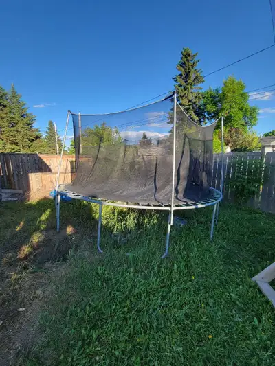 12 foot trampoline used, View more
