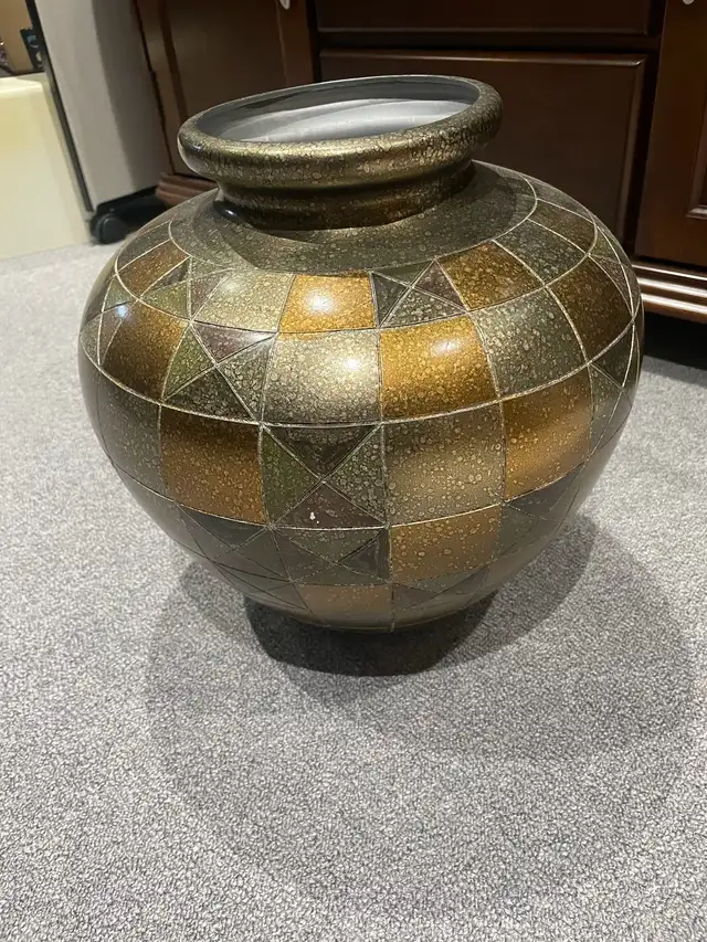 Mosaic Pattern Decorative Vase582387125642209281