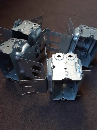 EMT boxes for metal stud's $ 3,- each