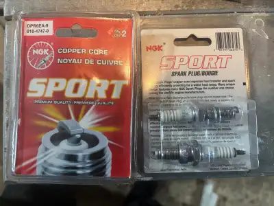 4 spark plugs for 2006 Honda Shadow 700. Could fit other models…check your owners manual!