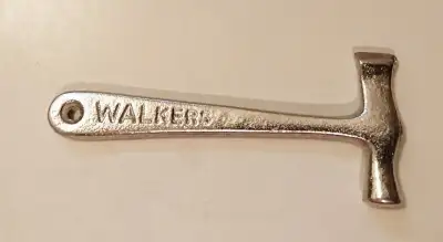Vintage Walkers Toffee Hammer, Cast Metal - 4 1/4 inches long