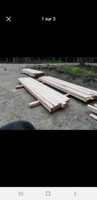 Poutre et planche de cèdre , View more