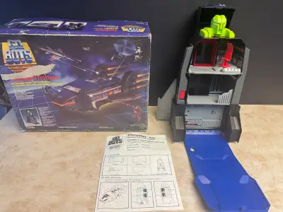 Vintage G1 Tonka GO BOTS Thruster Renegade toys, View more