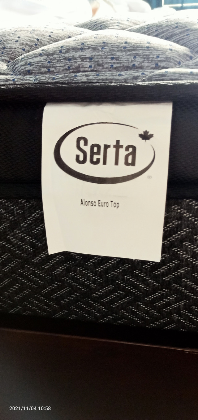 Serta Queen extra firm mattress  in Beds & Mattresses in Markham / York Region