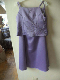 Childs soft purple 2 piece outfit size 6 from Bridal Collection