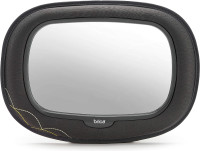 BRICA 63009 Mega Baby In-Sight Mirror with Soft Touch, Grey