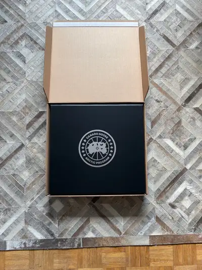 Canada Goose Brand New Black Box, View more