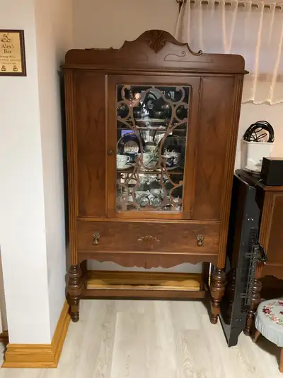 VINTAGE CHINA CABINET, View more