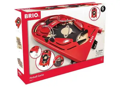 BRIO Pinball Game Arcade Style Tabletop, View more