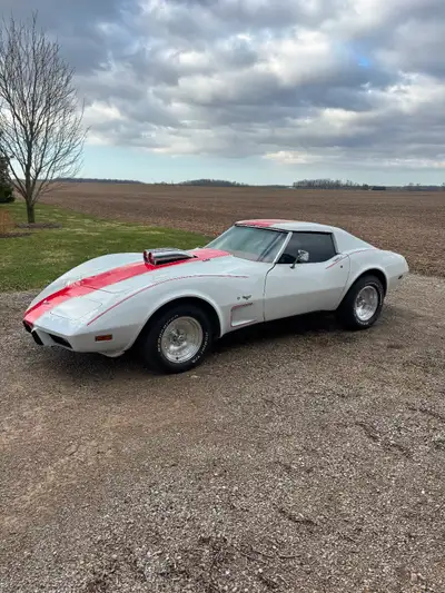 1977 Corvette L82, T top roof. 2400 torque converter, 600 CFM Brawler carb, 5200 intake manifold. Au...