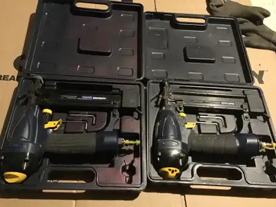 2 MASTER CRAFT AIR NAIL GUNS $40  FOR BOTH, View more