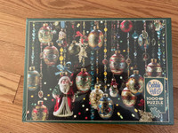 SALE Cobble Hill  Puzzle Christmas Ornaments-NEW (1000 pc)
