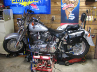 2001 HARLEY DAVIDSON FAT BOY only 2,988. kms. TRADES?