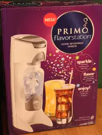 PRIMO Soda Stream Flavorstation Home Beverage Maker NEW