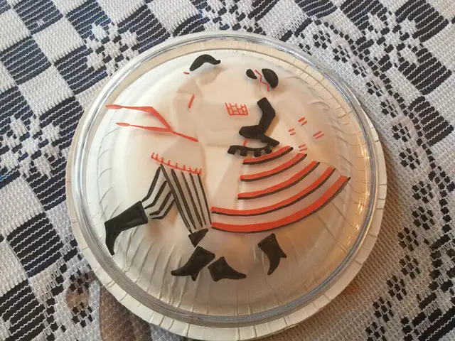 Vintage Hand-painted/Etched Trinket Dish62863260747651122
