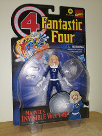 Marvel Legends Fantastic 4 retro card invisible woman figure moc