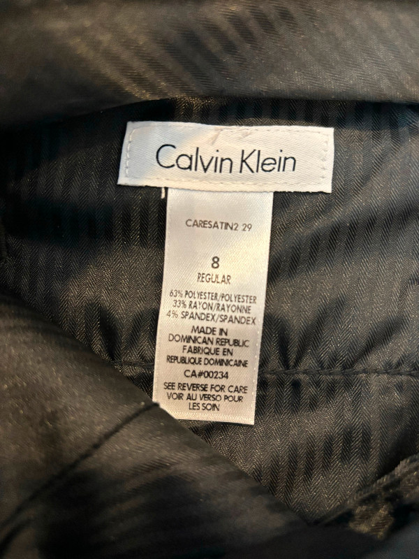 Boys Calvin Klein dress pants- Size 8 in Kids & Youth in City of Toronto - Image 3