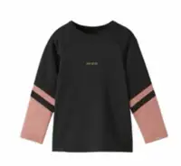 Zara Girls’ Detail Text Workout Shirt (size 8-9T)