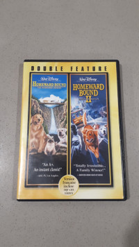 DVD Walt Disney Homeward Bound + Homeward Bound 2