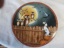Owl Pumpkin Hollow Plate in Arts & Collectibles in Dartmouth