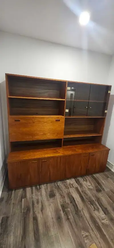 Teak Display Cabinet / Hutch – Mid-Century Style, View more