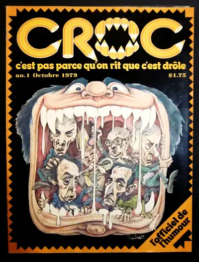 REVUE CROC. LOT DE 119 NUMÉROS., View more