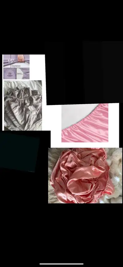 2 fitted bed sheets,all around elastic,deep pockets TWIN/SINGLE , View more