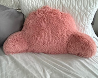 Fuzzy Pink Reading pillow