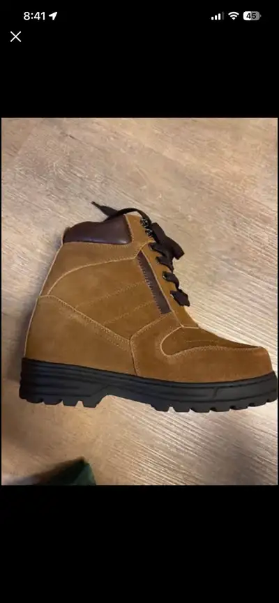 Calden K881803 5.2-Inch Height Increasing Brown Boots US 9.5, View more