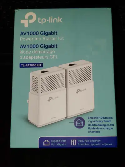 Ethernet using powerline, View more