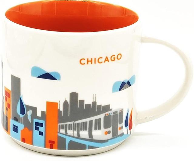 Tasse CHICAGO Starbucks mug - YOU ARE HERE series dans Art et objets de collection  à Ville de Montréal