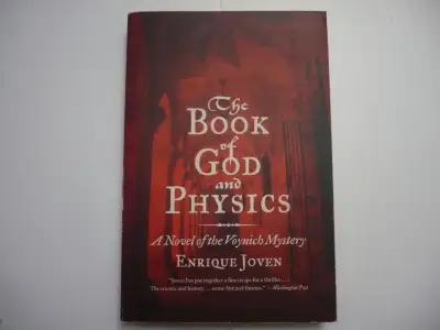 The Book of God and Physics: A Novel of the Voynich Mystery by Enrique Joven softcover almost new 20...