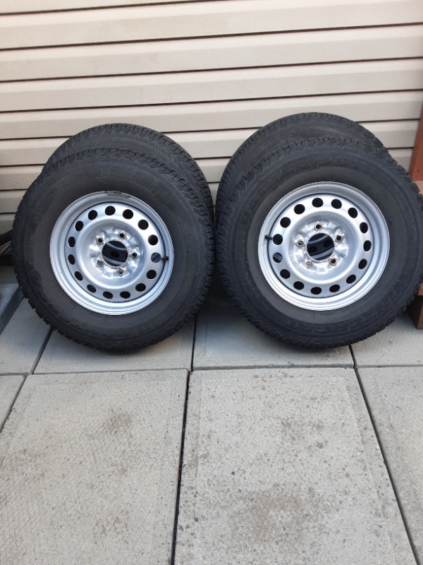 Tires & Rims 245/70/ 16 Tires & Rims Kamloops Kijiji