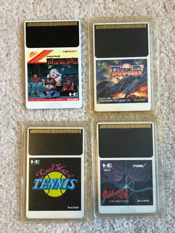 NEC PC Engine HUcard Games Japan TurboGrafx-16 in Older Generation in City of Toronto - Image 4