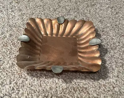 Vintage Flemish Copper Ashtray, View more