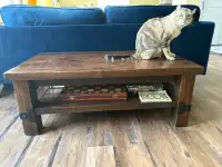 Coffee table and side table pair 