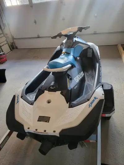 Very good condition, only 67 hours. Out of the water every night, stored in garage. Comes with galva...