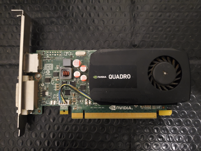 Memory: 1 GB DDR3 TDP: 41W Outputs: 1x DVI, 1x DisplayPort Single-slot, no external power connector...