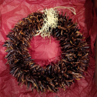 Chili Pepper Wreath from Santa Fe New Mexico