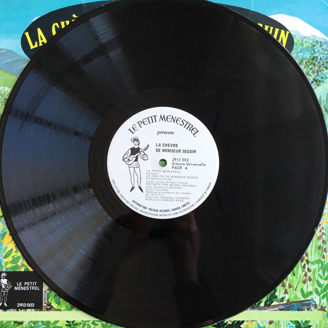 La chèvre de monsieur Seguin Vinyl Galabtu dans Art et objets de collection  à Ville de Montréal - Image 4