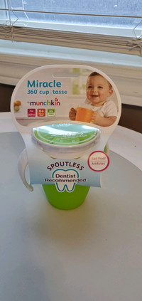 Munchkin 7oz Miracle 360 Trainer Cup - Green