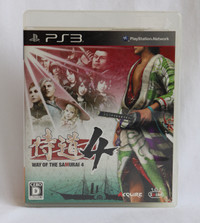 Way of the Samurai 4 Sony Playstation 3 JP Game (Damaged Case)