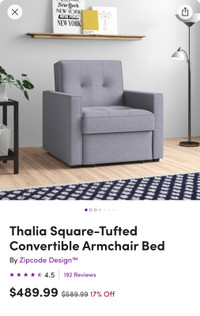 Convertible Arm Chair 
