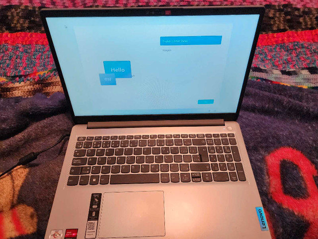 Lenovo Ideapad 1 laptop with box in Laptops in City of Toronto
