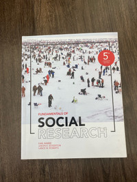 TEXTBOOK social research 5th Ed